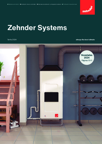 ZEHNDER TARIFA SYSTEMS 2024