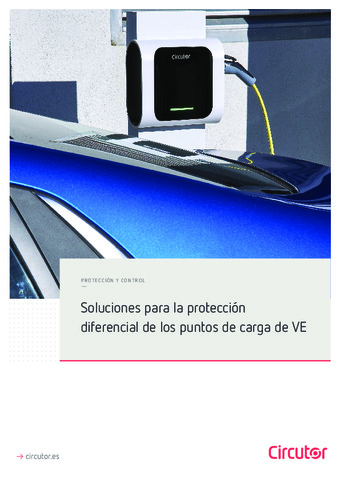 Soluciones para la protección diferencial de los puntos de carga de VE