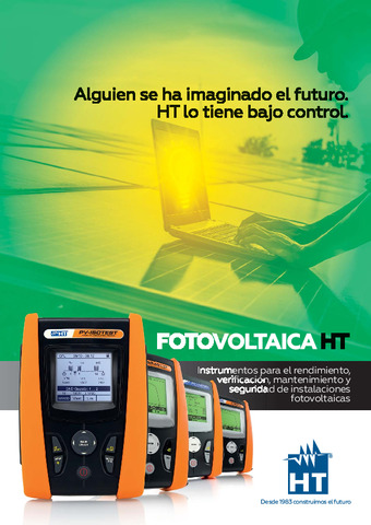 HT INSTRUMENTS: CATÁLOGO FOTOVOLTAICO_2023