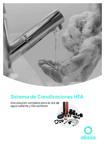 Sistema de canalizaciones HTA