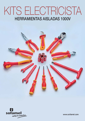 KITS ELECTRICISTA HERRAMIENTAS AISLADAS 1000V