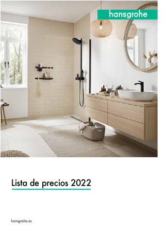 HANSGROHE TARIFA ENERO 2022