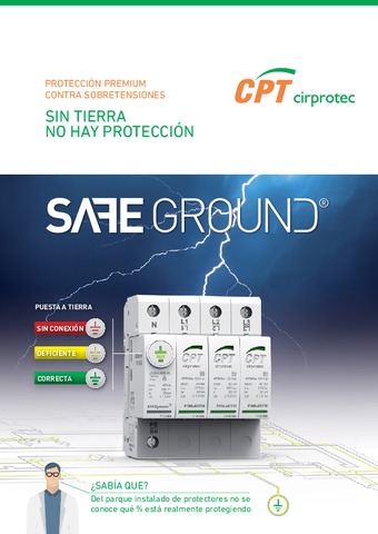 CIRPROTEC - Protección Premium sobretensiones SAFEGROUND