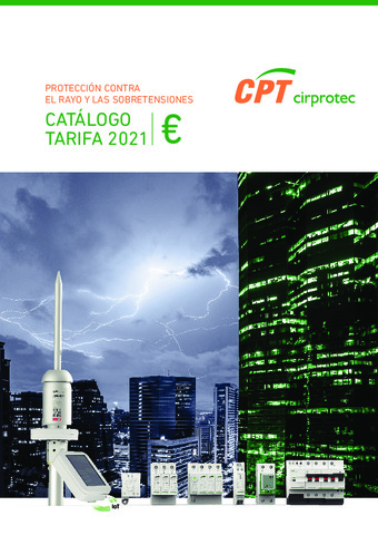 CIRPROTEC - Tarifa 2021