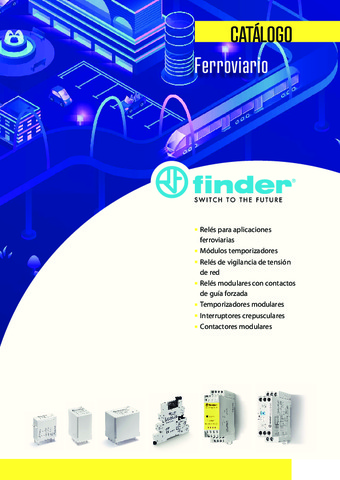 FINDER - Catálogo Ferroviario