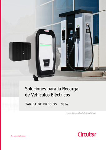 CIRCUTOR: TARIFA RECARGA VEHÍCULO ELÉCTRICO 2024