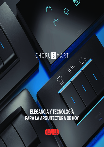 CHORUSMART - Elegancia y tecnología para la arquitectura de hoy