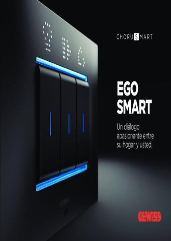 EGO SMART - Un diálogo apasionante entre su casa y Ud