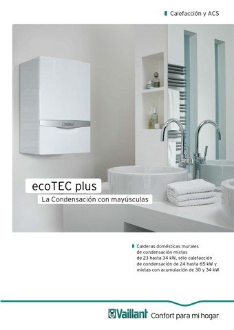 VAILLANT - Catálogo ecoTEC plus