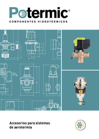 POTERMIC Catálogo/Tarifa Accesorios para sistemas de aerotermia 2023