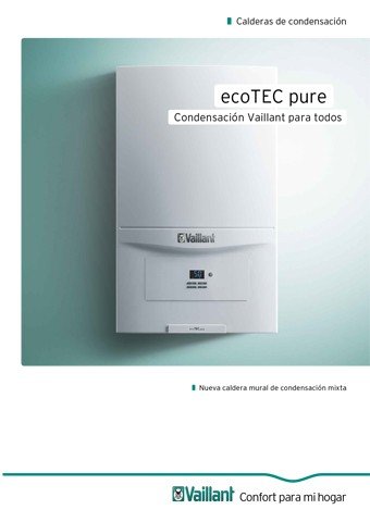 VAILLANT - Catálogo ecoTEC pure