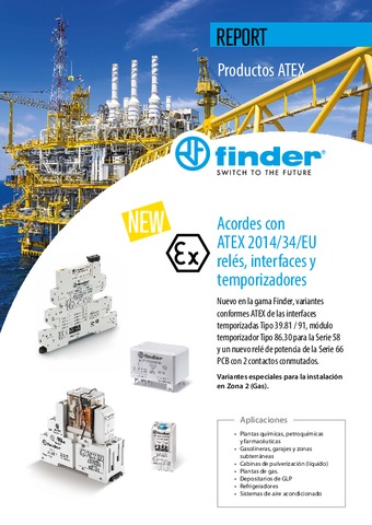 FINDER - Productos ATEX