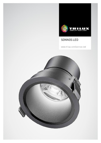 TRILUX - Luminaria Sonnos Led