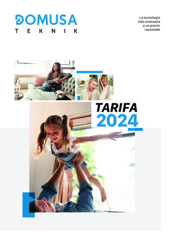 DOMUSA TARIFA 2024