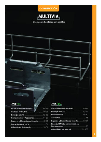 INTERFLEX - Sistemas de bandejas portacables