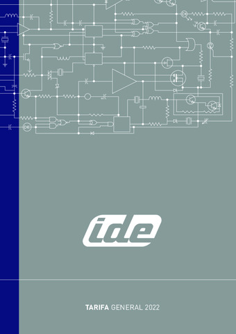 TARIFA IDE NOVIEMBRE 2022