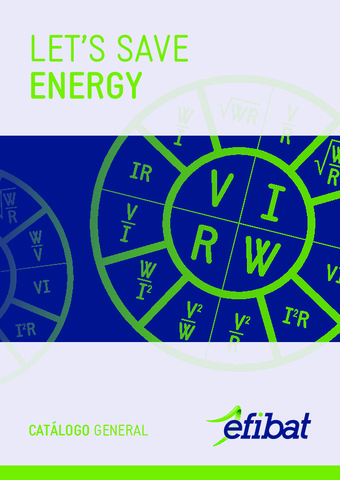 EFIBAT - Catálogo Energía reactiva